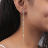 Gold Plated Hanging Earrings